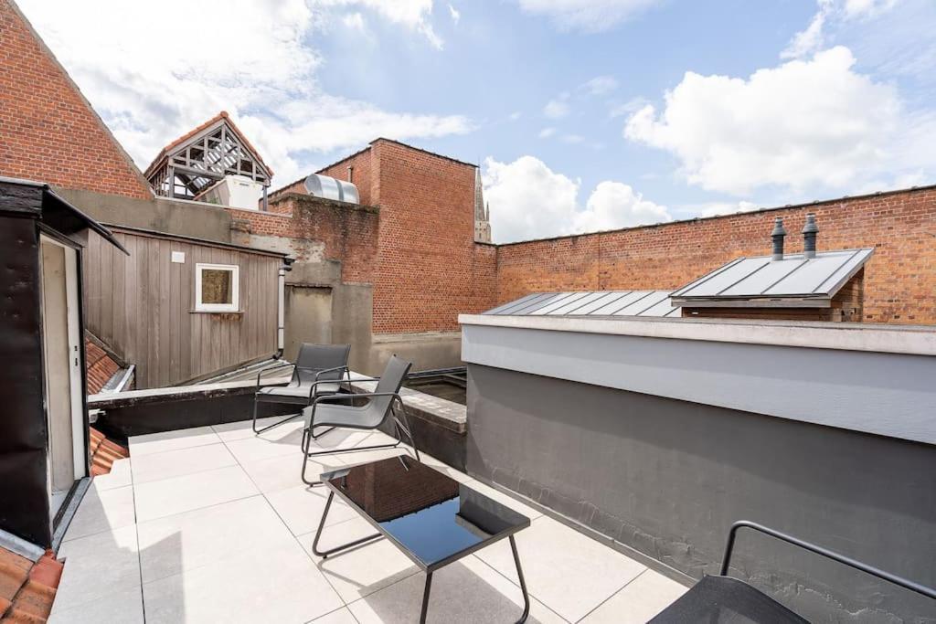 The Bruges Belfry View Apartment Bagian luar foto
